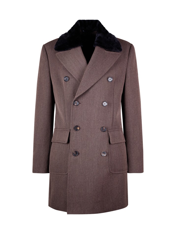 Greg Coat Fur Collar