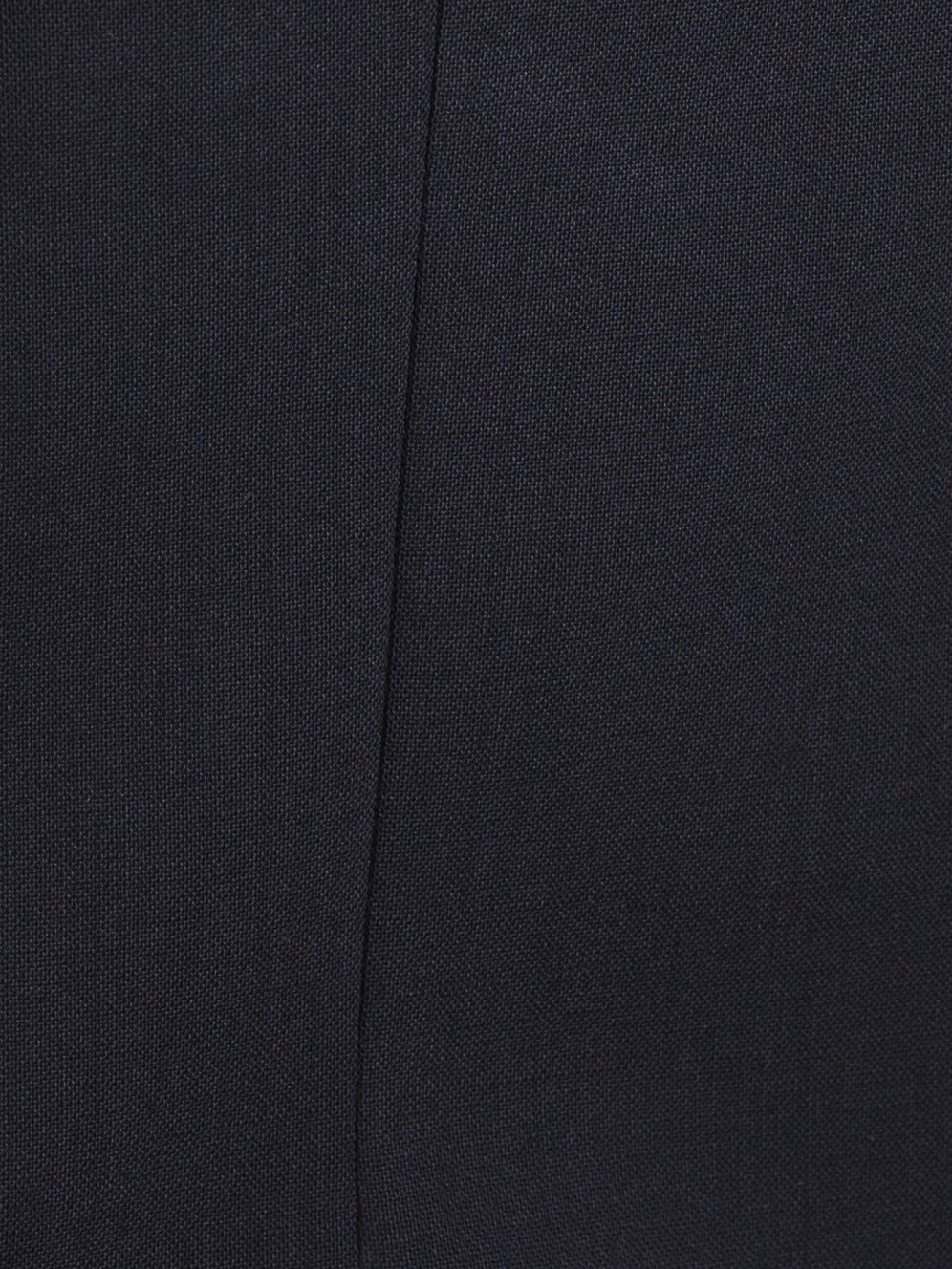 Albert Jacket | Black Plain Wool Flannel