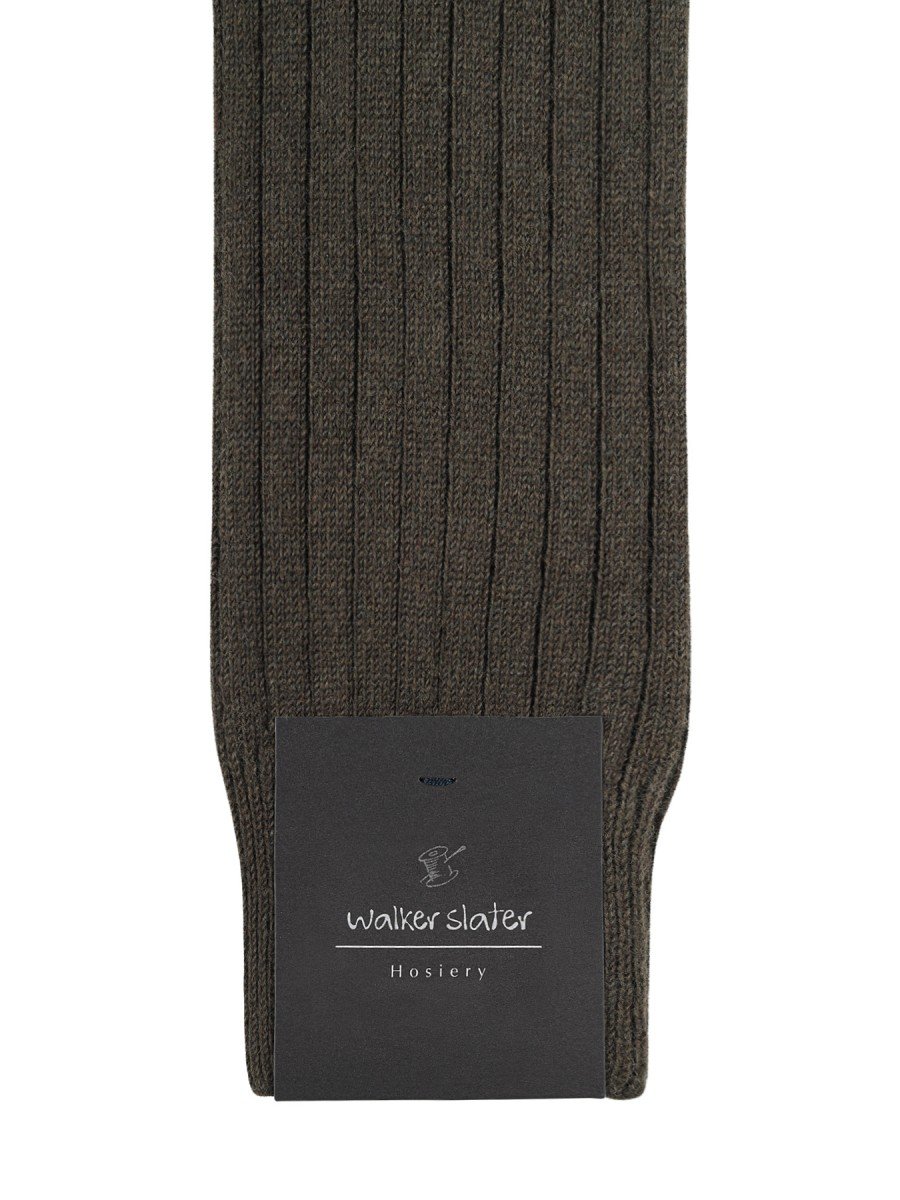 Men's Inverness Plain Wool Cashmere Sock