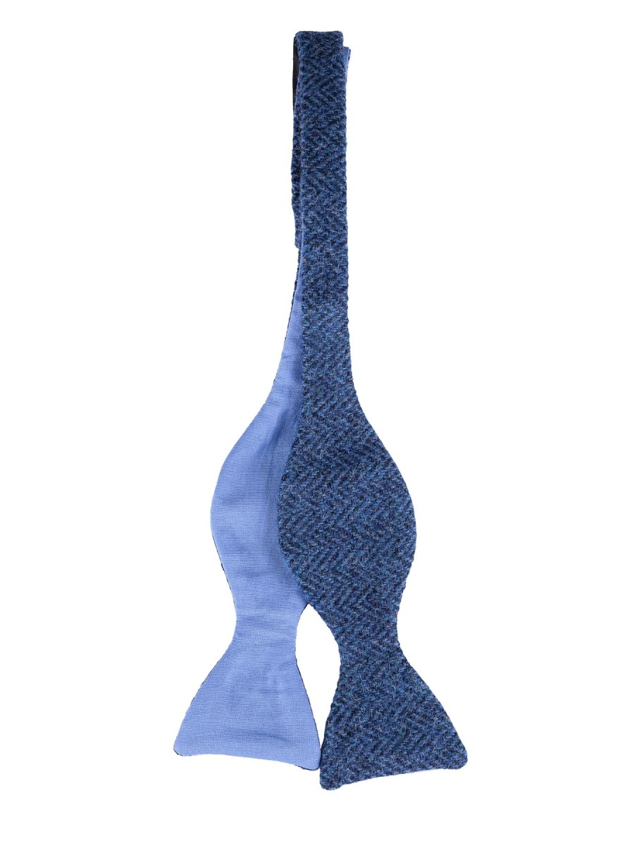Morris Tweed Bow Tie - Self Tie