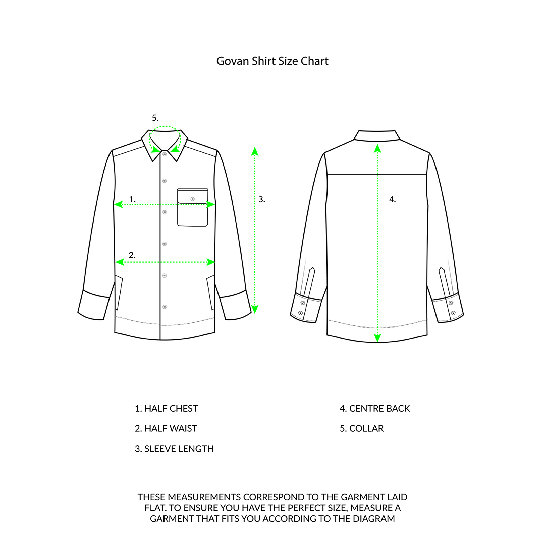 Govan Shirt | Cotton Corduroy | Brown