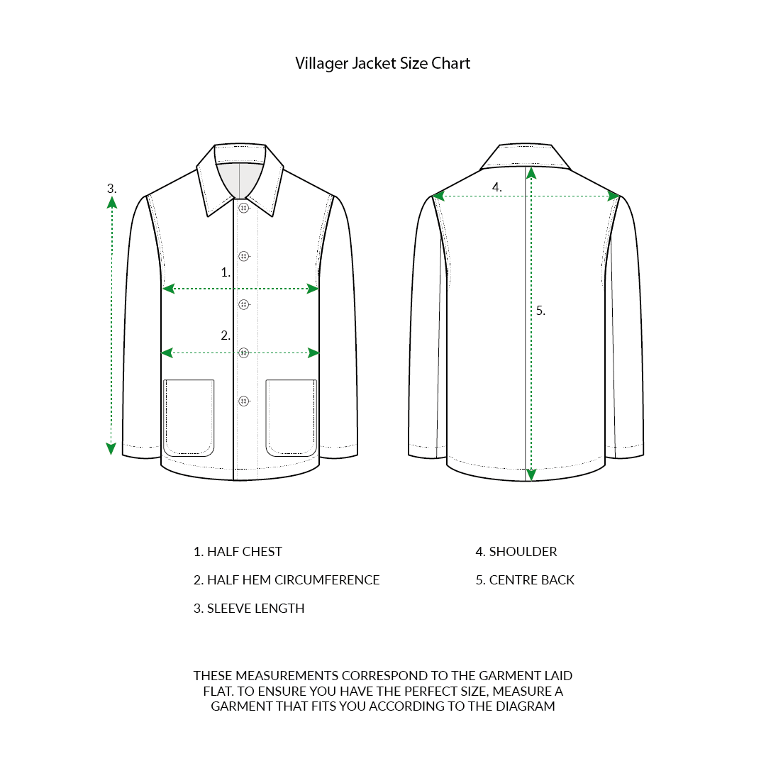 Villager Jacket | Khaki Plain Twill